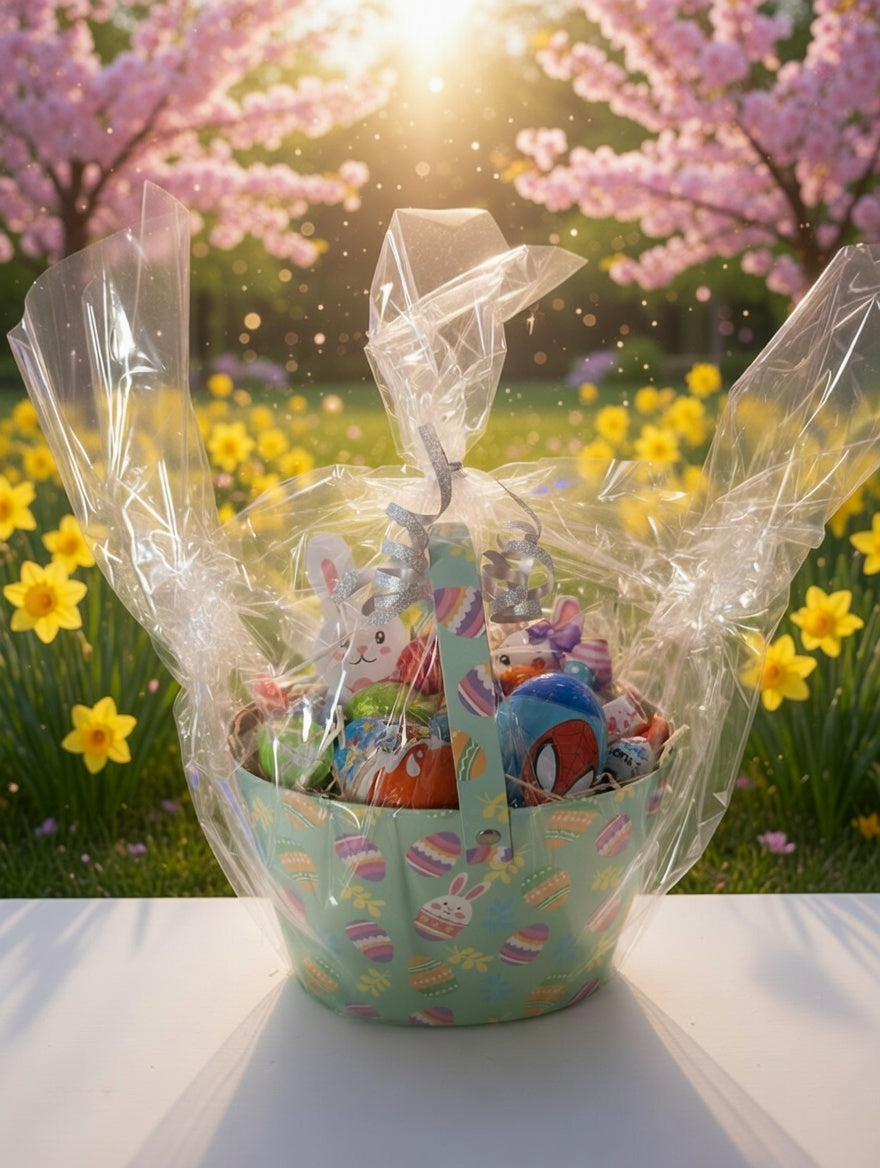 Panier garçon pâques