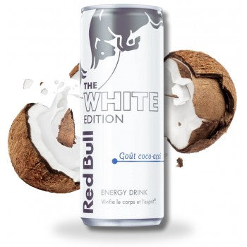 Red Bull Energy Drink White Edition Coco & Blueberry 25cl (L'unité)