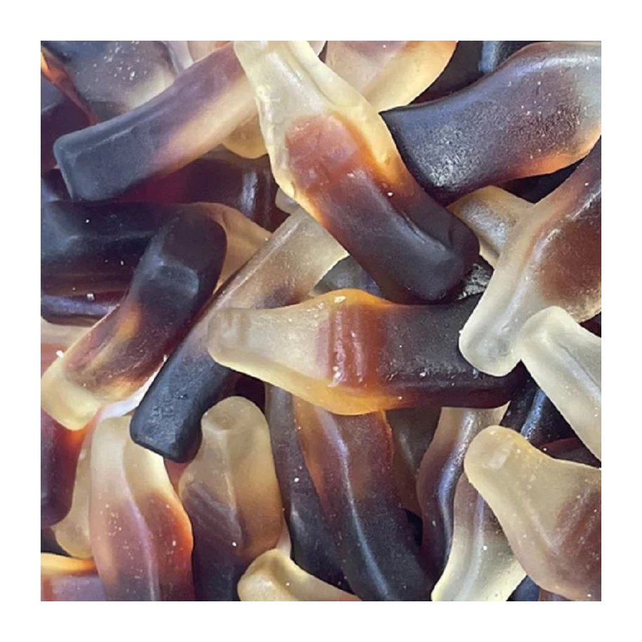 Bouteilles cola lisses SANS SUCRE (100g)