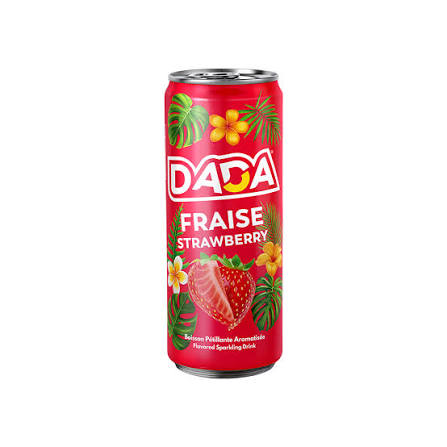 Eau Pétillante Dada Fraise 33cl (L'unité)