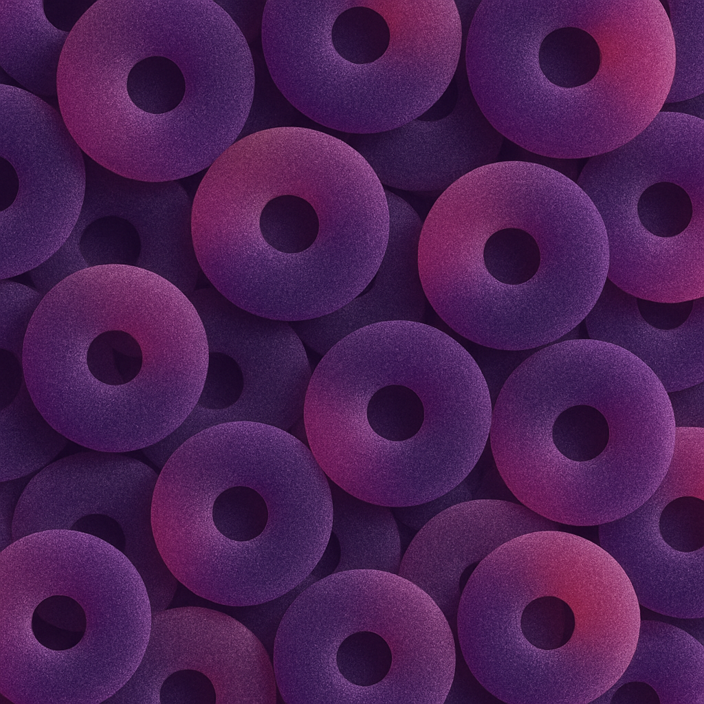 Anneaux sucrés Passion (100g)