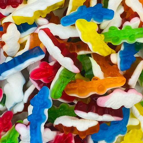 Crocodiles Haribo Lisses (100g)