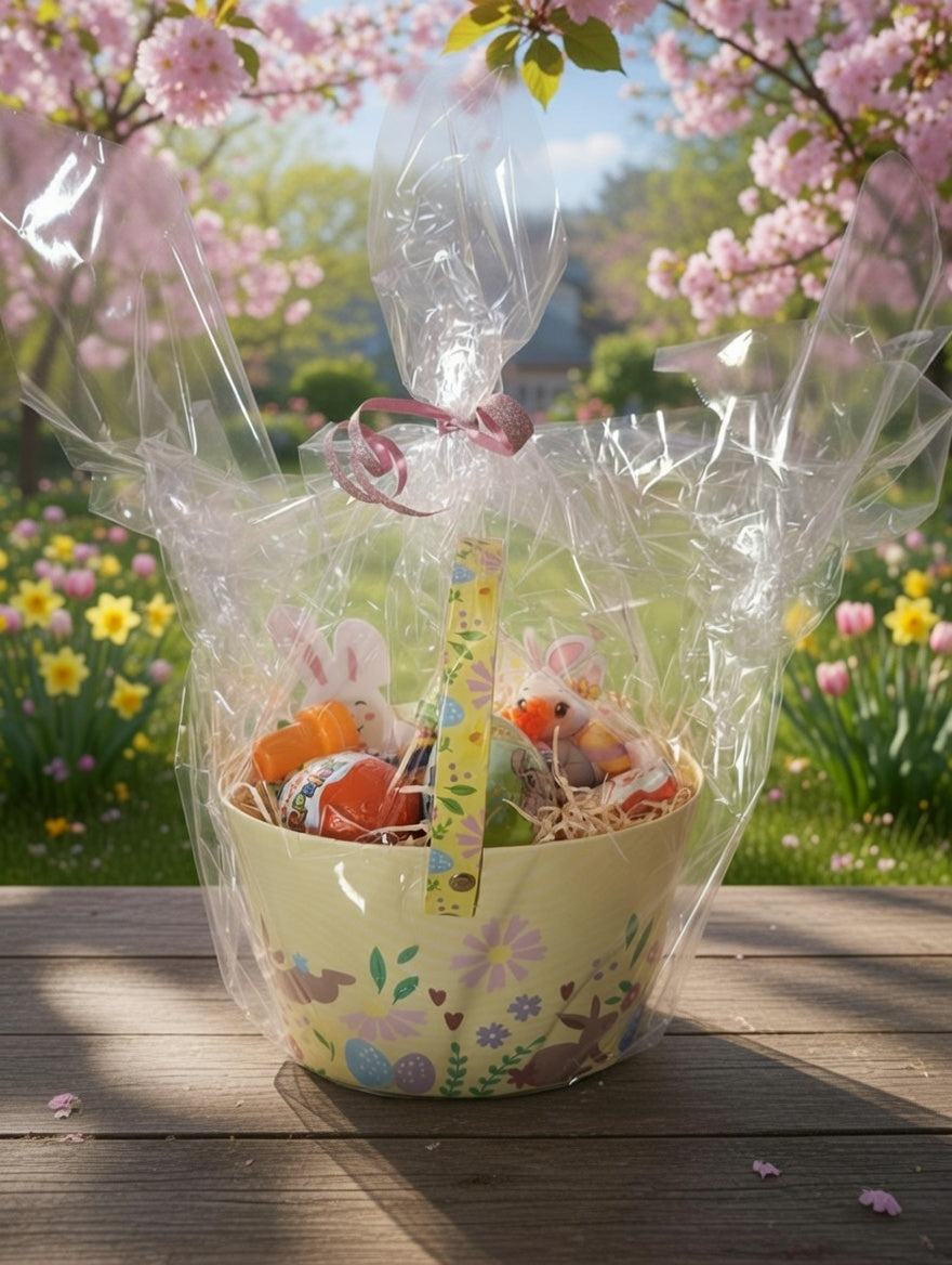 Panier fille pâques