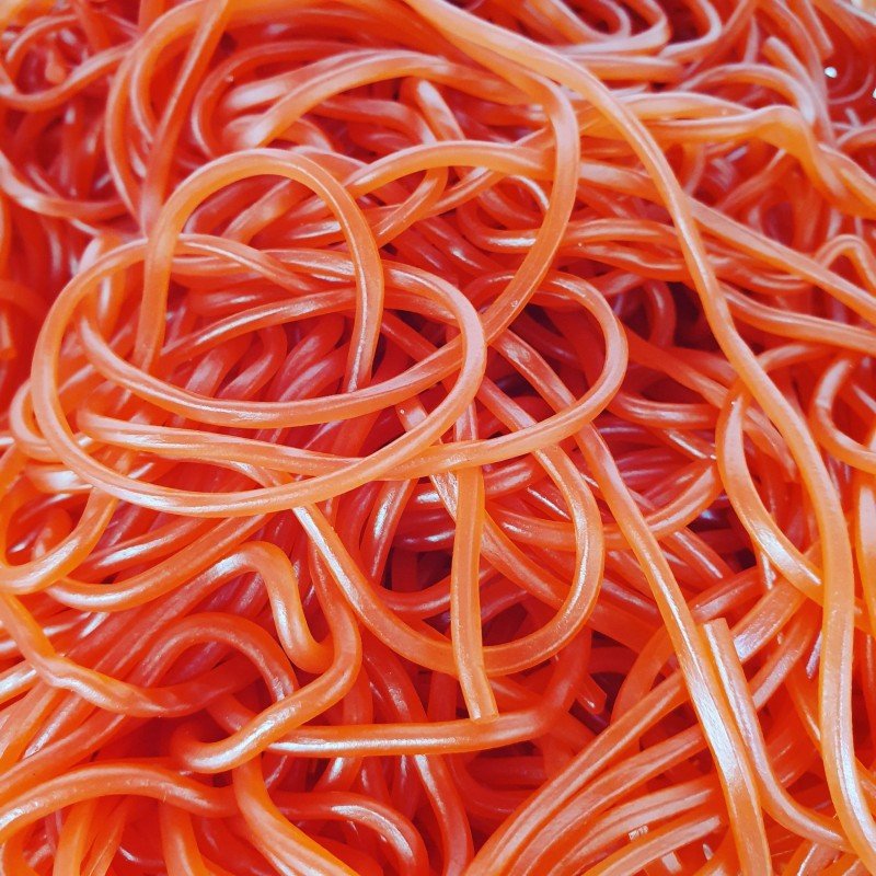 Lassos Lisses Fraise (lot de 10)