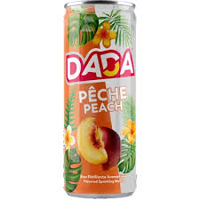 Eau Pétillante Dada pêche 33cl (L'unité)