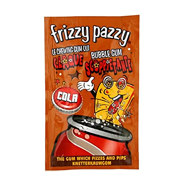 Frizzy Pazzy Cola Chewing Gum (L'unité)