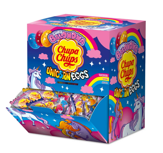 CHUPA CHUPS ŒUFS DE LICORNE GUM (Lot de 10)