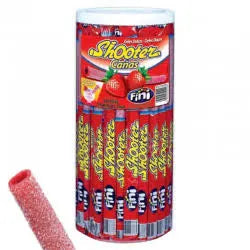 Shooter pailles acidulées Fraise (L'unité)
