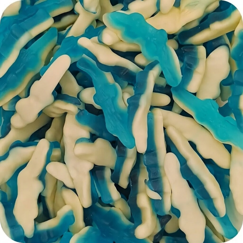 Crocodile bleu lisse (100g)