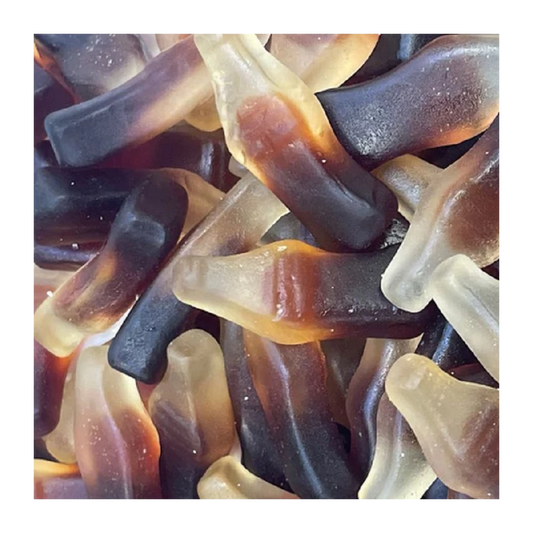 Bouteilles cola lisses SANS SUCRE (100g)