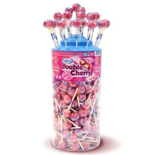 Sucette DOUBLE CHERRY (L'unité)