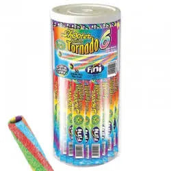 Shooter pailles acidulées Tornado Multifruits (L'unité)