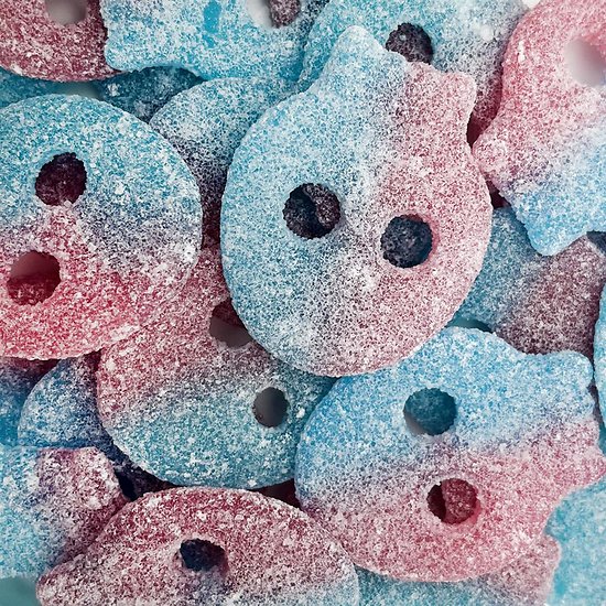 Crâne Bubblegum Acidulé Lollywood (100g)