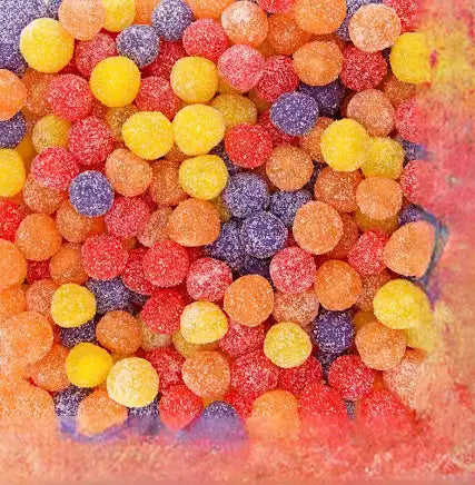 Balls Fizz Fruits Lutti (100g)