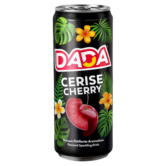 Eau Pétillante à la cerise Litichi DADA DRINKS 33cl (L'unité)