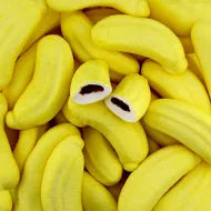 Bananes Marshmallow fourrées au Chocolat (lot de 5)