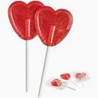 Sucette Cœur Cerise (Unité)