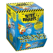 Têtes brûlées Paint billes Framboise colorent la langue (à l'unité)